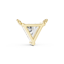 Load image into Gallery viewer, Triangle Solitaire Pendant