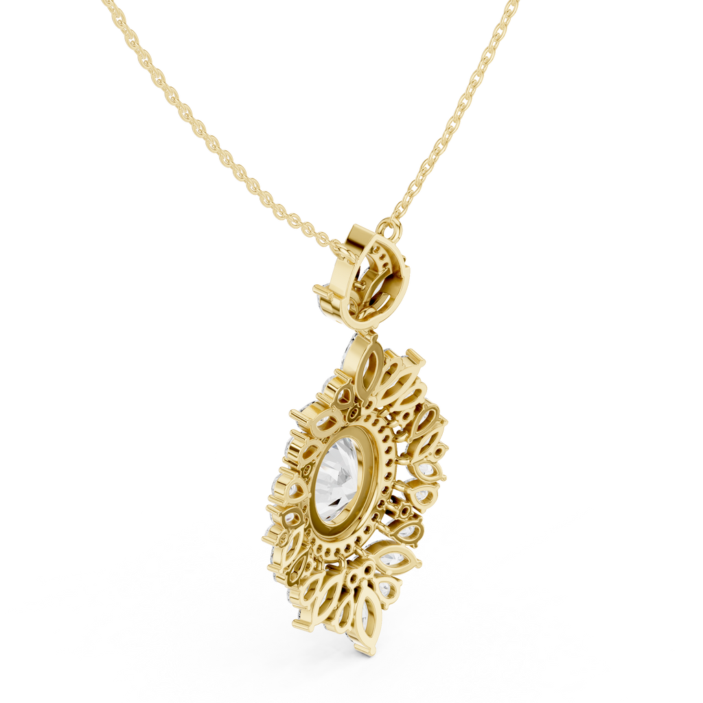 Oval Cut Pendant