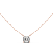 Load image into Gallery viewer, Asscher Solitaire Pendant