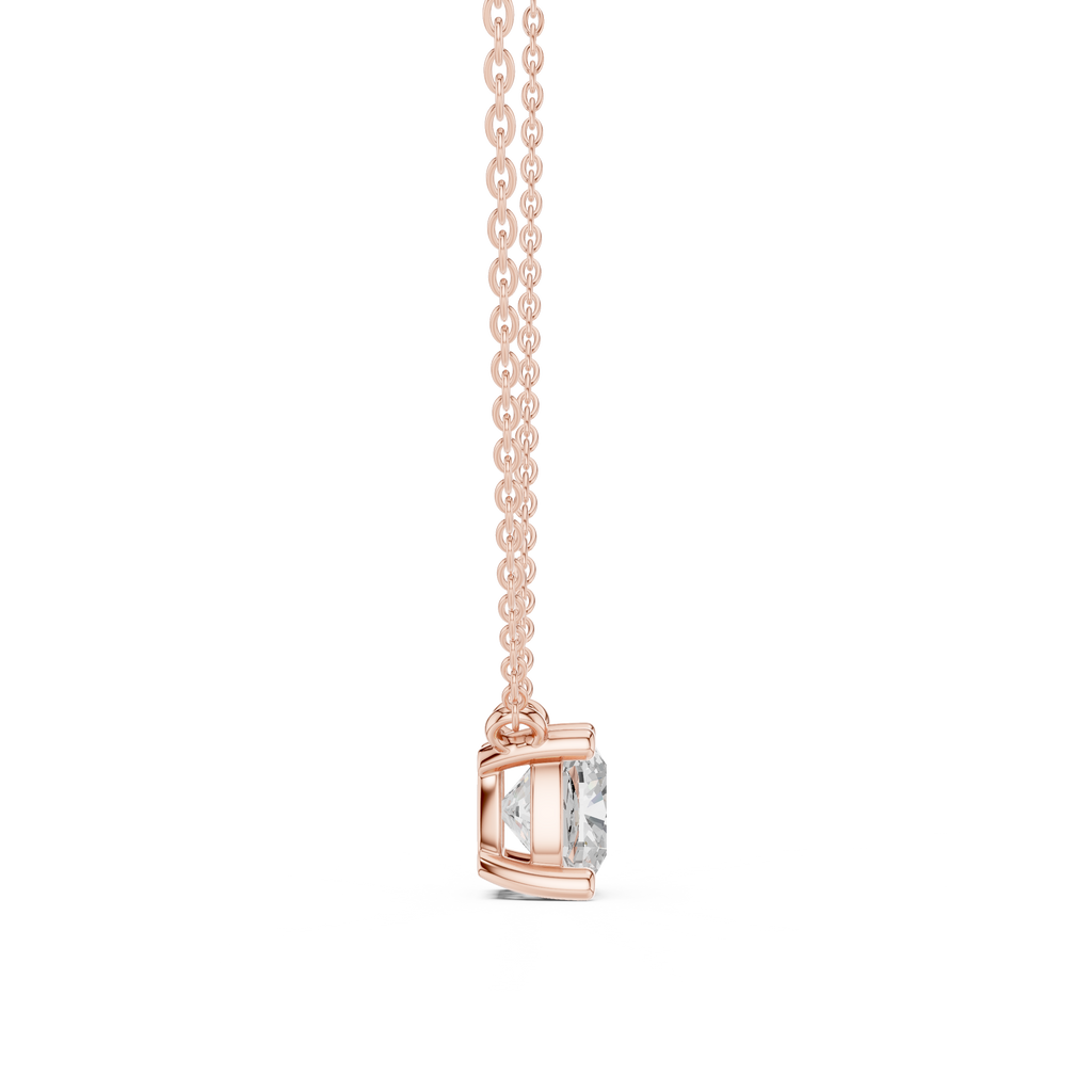 Cushion Solitaire Pendant