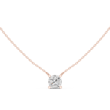 Load image into Gallery viewer, Cushion Solitaire Pendant