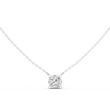 Load image into Gallery viewer, Cushion Solitaire Pendant