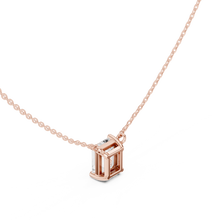 Load image into Gallery viewer, Emerald Solitaire Pendant