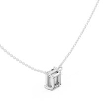 Load image into Gallery viewer, Emerald Solitaire Pendant