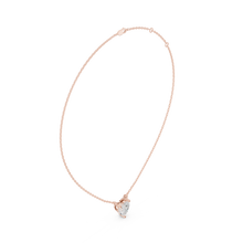 Load image into Gallery viewer, Heart Solitaire Pendant