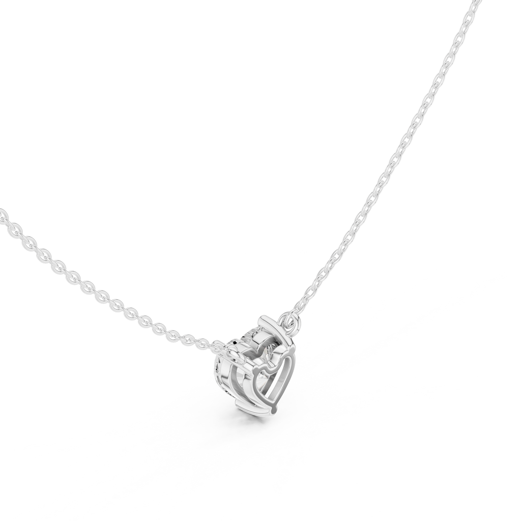 Heart Solitaire Pendant