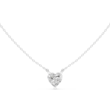 Load image into Gallery viewer, Heart Solitaire Pendant