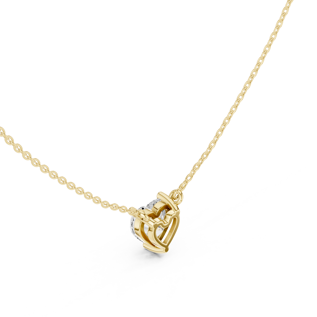 Heart Solitaire Pendant