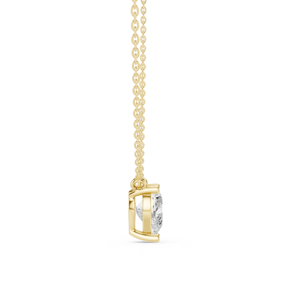 Heart Solitaire Pendant