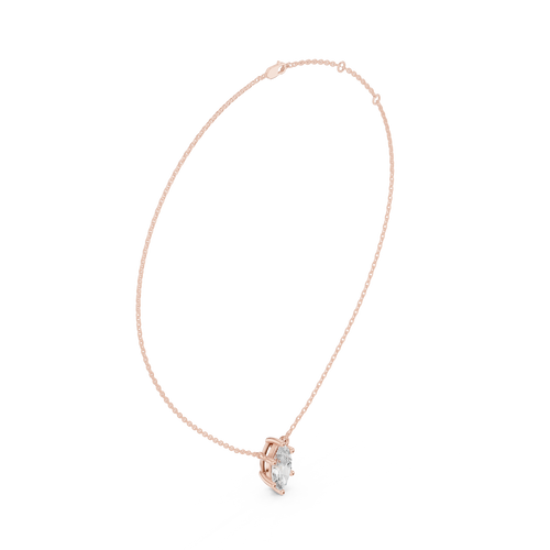 Marquise Solitaire Pendant