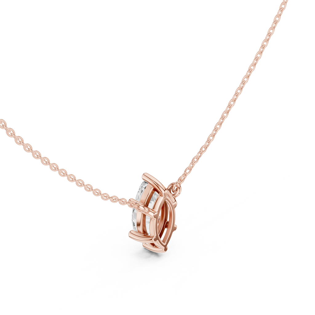 Marquise Solitaire Pendant