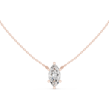 Load image into Gallery viewer, Marquise Solitaire Pendant