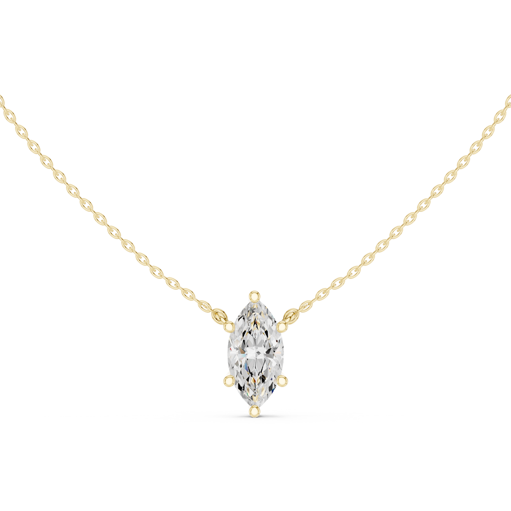 Marquise Solitaire Pendant