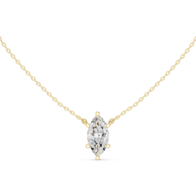 Load image into Gallery viewer, Marquise Solitaire Pendant