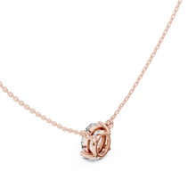 Load image into Gallery viewer, Oval Solitaire Pendant