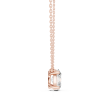 Load image into Gallery viewer, Oval Solitaire Pendant
