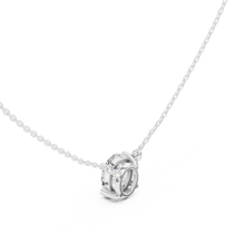 Load image into Gallery viewer, Oval Solitaire Pendant