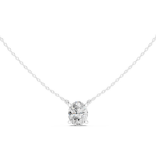 Load image into Gallery viewer, Oval Solitaire Pendant