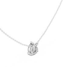 Load image into Gallery viewer, Pear Solitaire Pendant