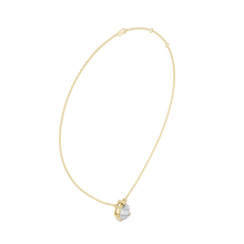 Load image into Gallery viewer, Pear Solitaire Pendant