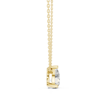 Load image into Gallery viewer, Pear Solitaire Pendant