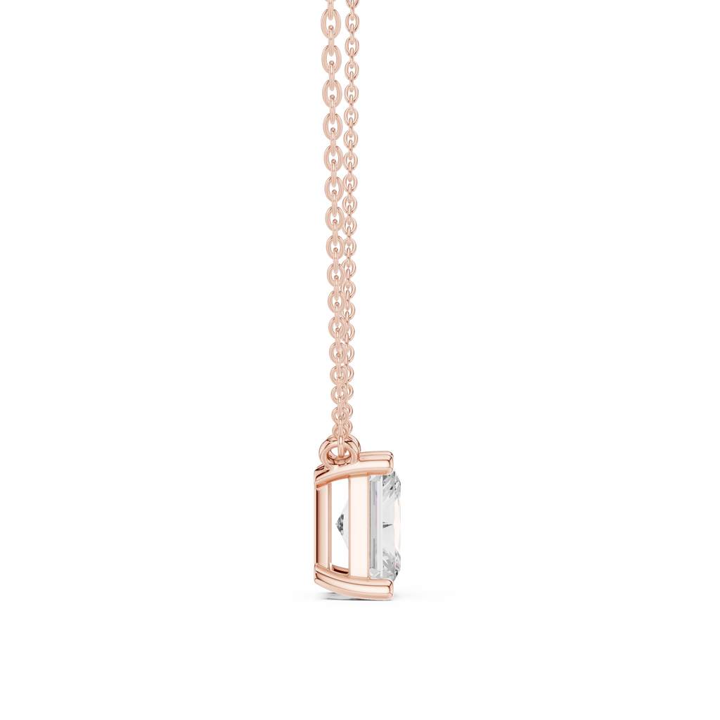 Radiant Solitaire Pendant