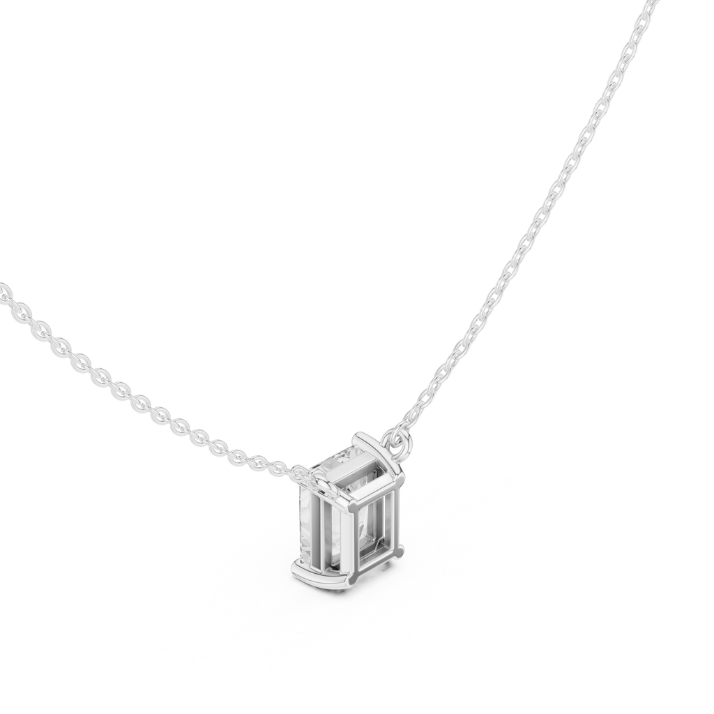Radiant Solitaire Pendant