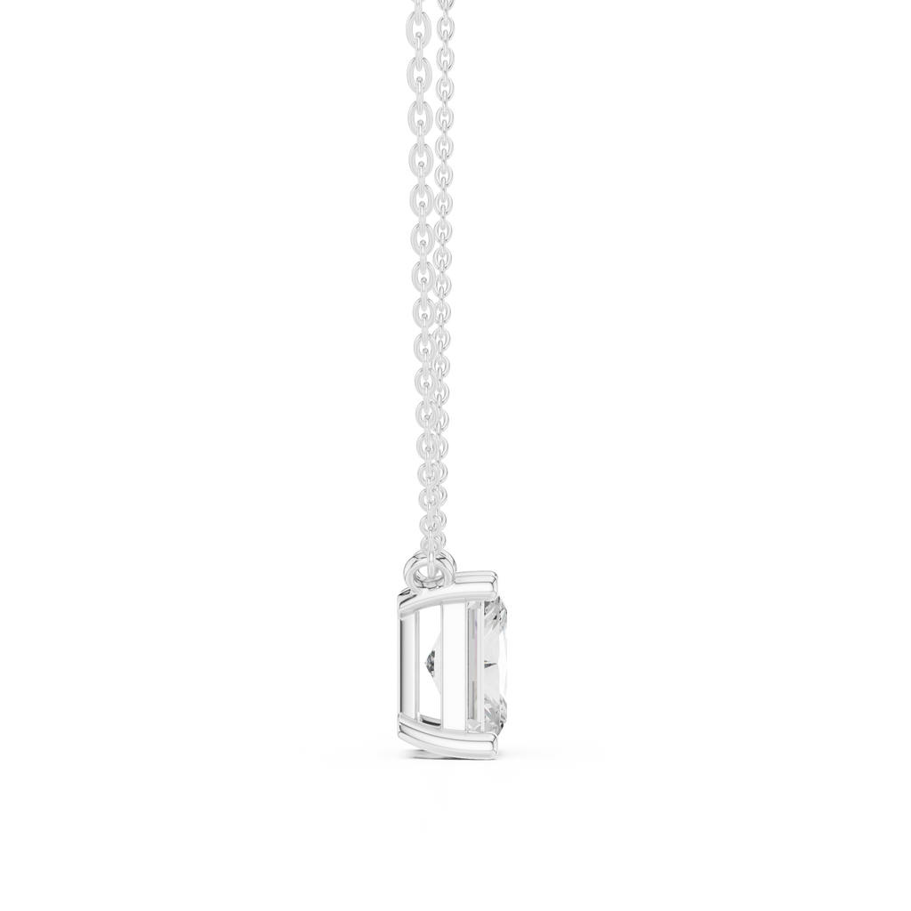 Radiant Solitaire Pendant