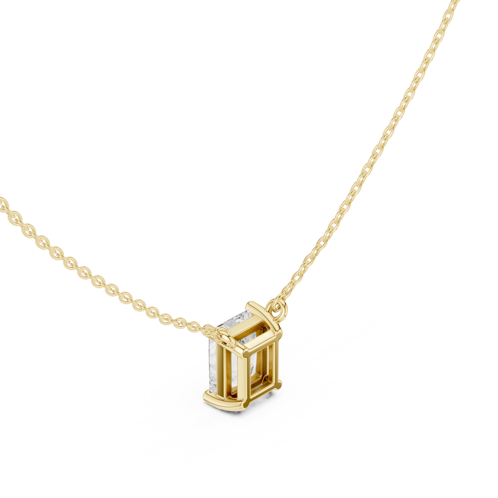 Radiant Solitaire Pendant