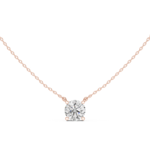 Load image into Gallery viewer, Round Solitaire Pendant