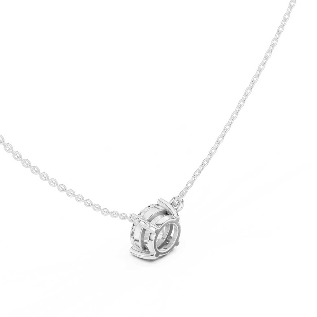 Round Solitaire Pendant