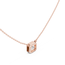 Load image into Gallery viewer, Asscher Solitaire Pendant
