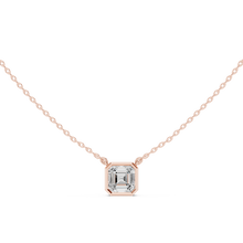 Load image into Gallery viewer, Asscher Solitaire Pendant