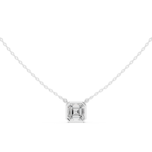 Load image into Gallery viewer, Asscher Solitaire Pendant