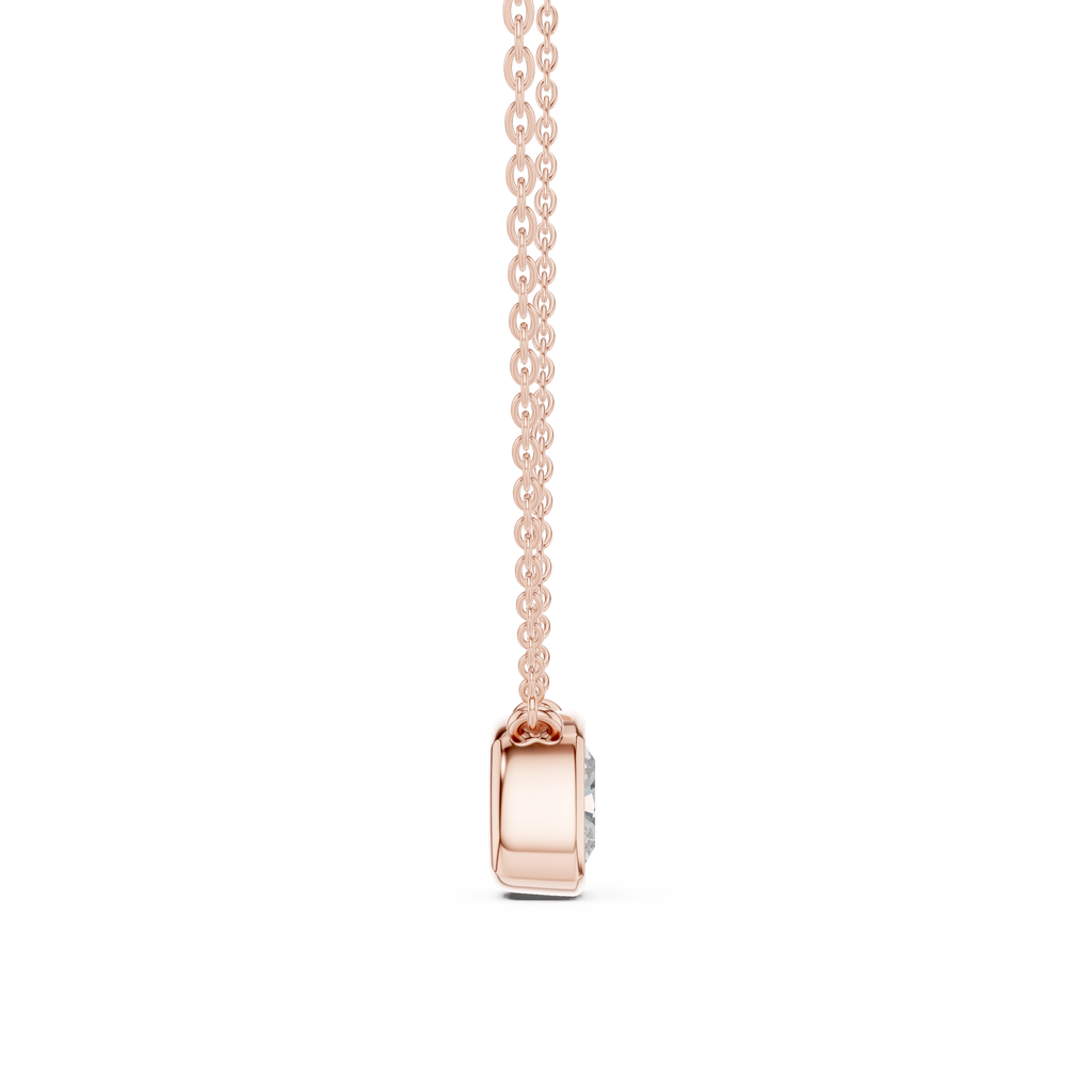 Cushion Solitaire Pendant