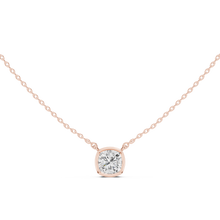 Load image into Gallery viewer, Cushion Solitaire Pendant