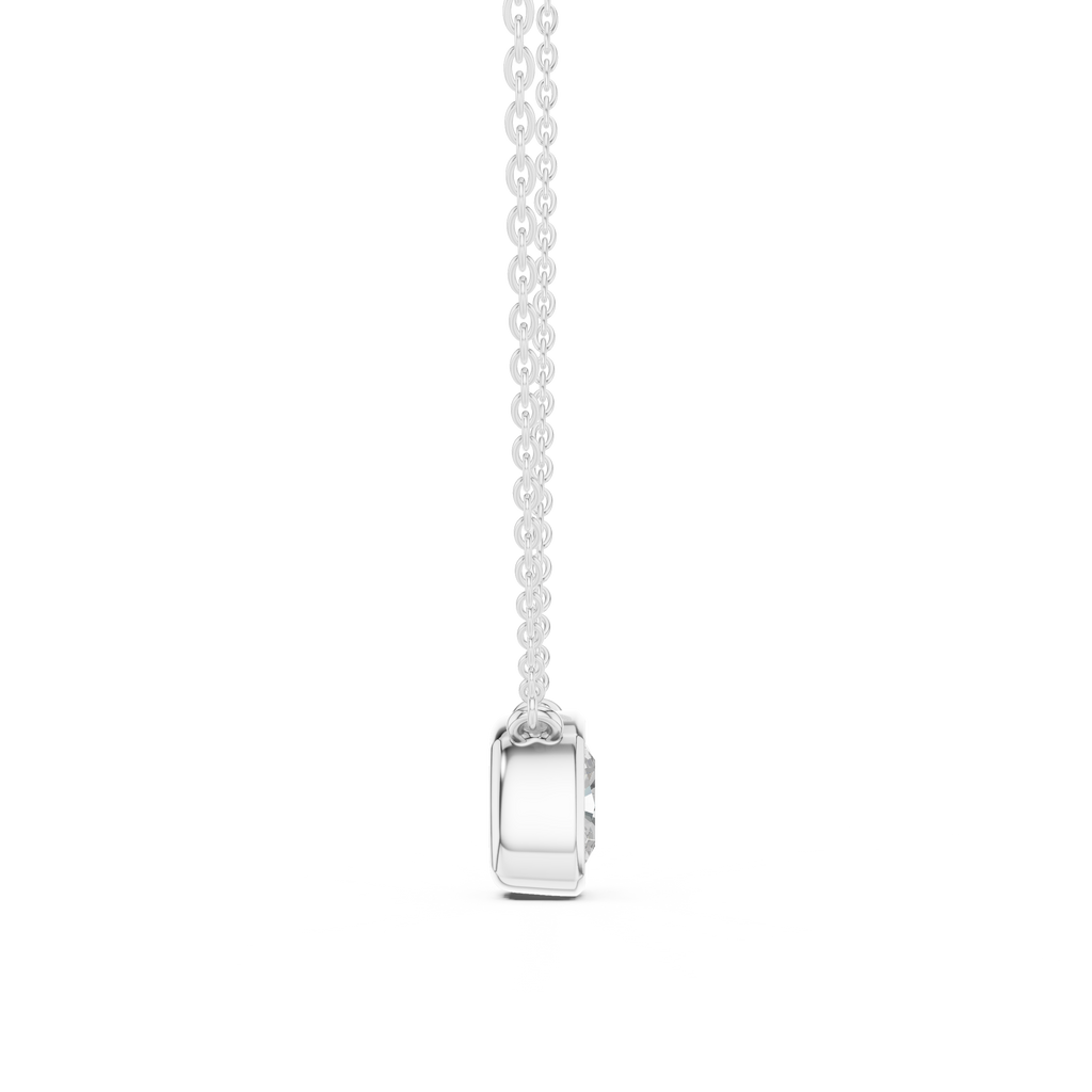 Cushion Solitaire Pendant