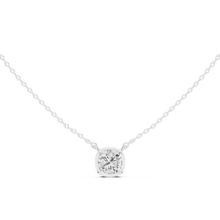 Load image into Gallery viewer, Cushion Solitaire Pendant