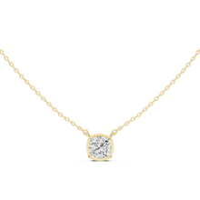 Load image into Gallery viewer, Cushion Solitaire Pendant
