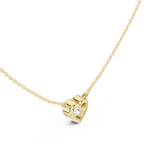 Load image into Gallery viewer, Heart Solitaire Pendant