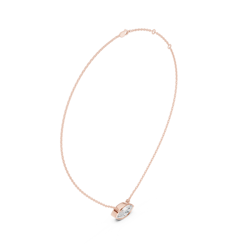 Marquise Solitaire Pendant