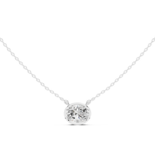 Load image into Gallery viewer, Oval Solitaire Pendant