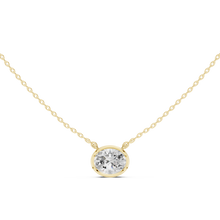 Load image into Gallery viewer, Oval Solitaire Pendant