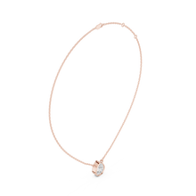 Load image into Gallery viewer, Pear Solitaire Pendant
