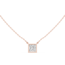 Load image into Gallery viewer, Princess Solitaire Pendant