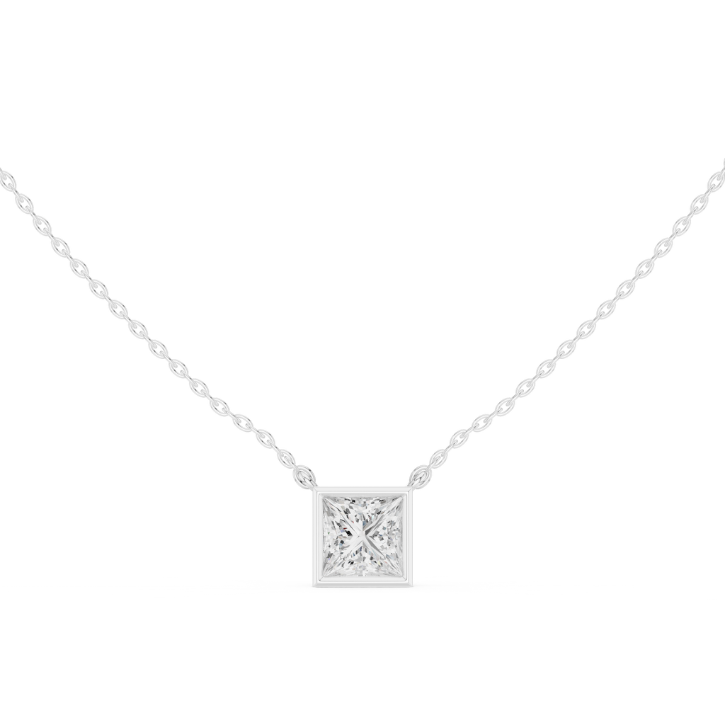Princess Solitaire Pendant