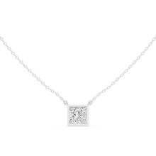 Load image into Gallery viewer, Princess Solitaire Pendant