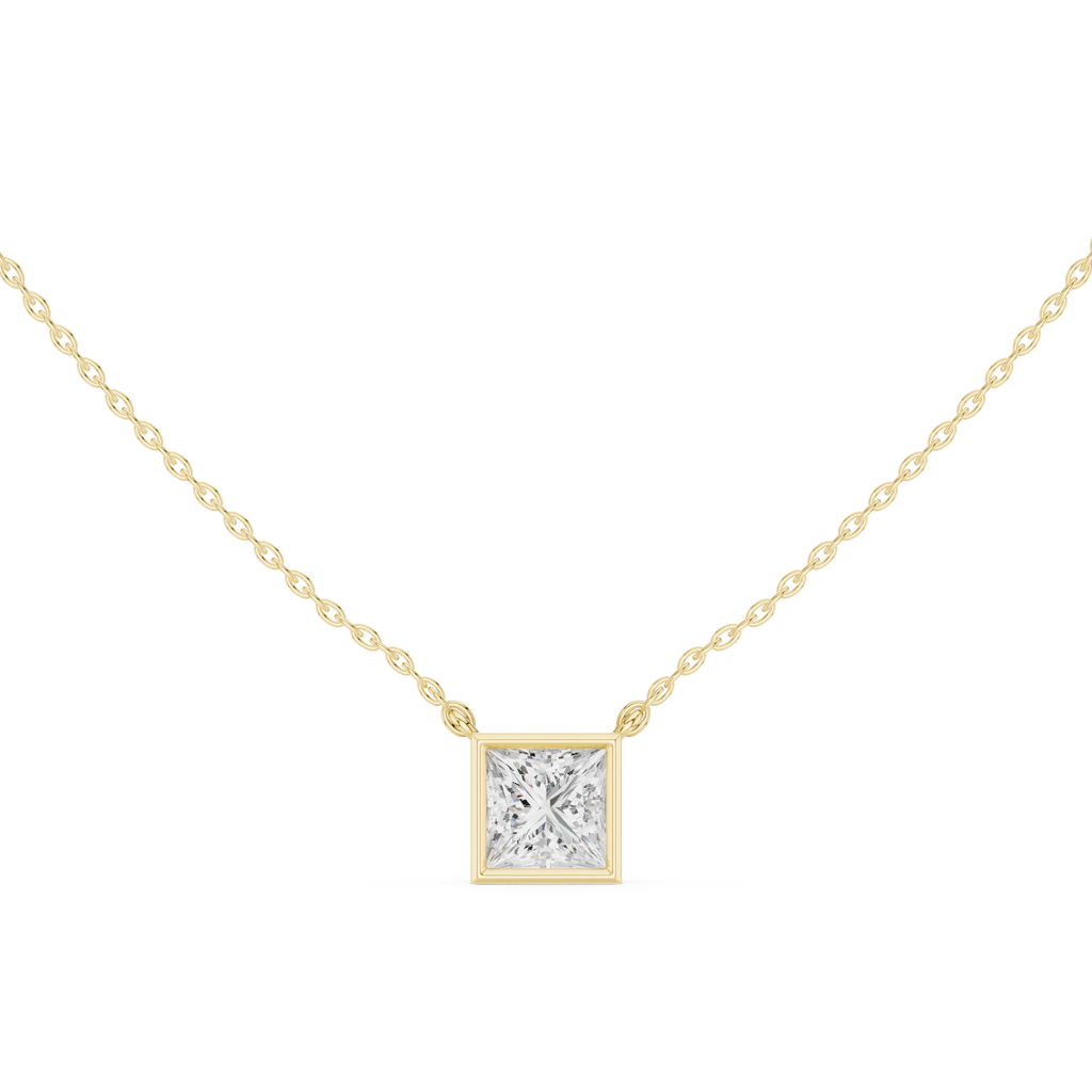 Princess Solitaire Pendant