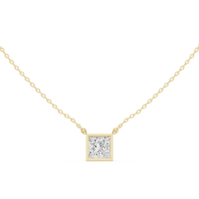 Load image into Gallery viewer, Princess Solitaire Pendant