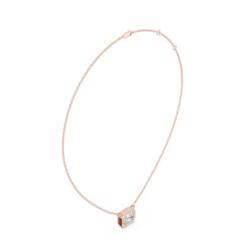 Radiant Solitaire Pendant